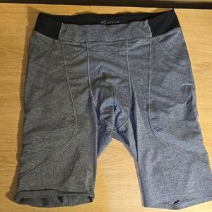 Second Skin Men's Gray Performance Shorts M